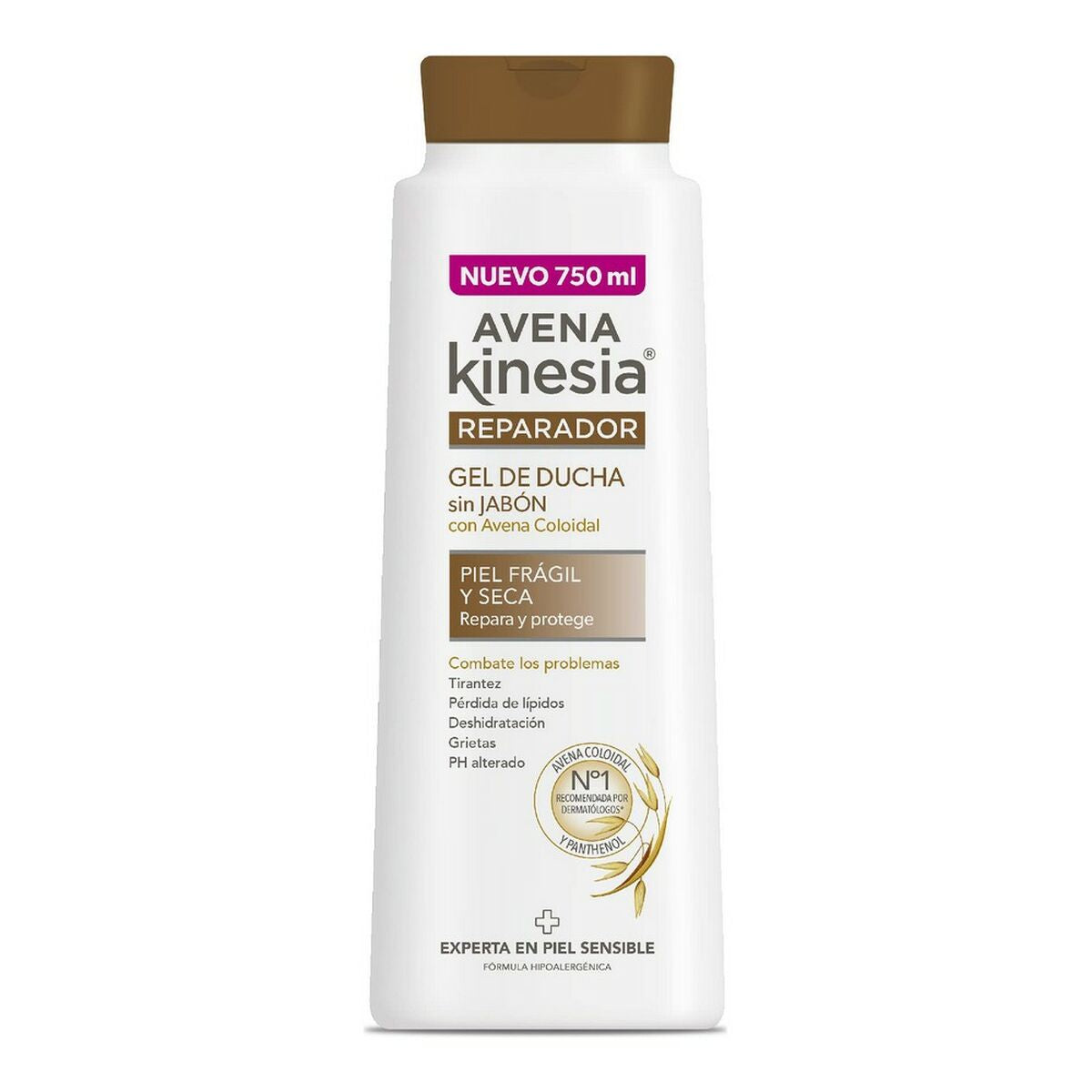 Shower Gel Without Soap Avena Kinesia Restorative Intense Treatment (750 ml)-0