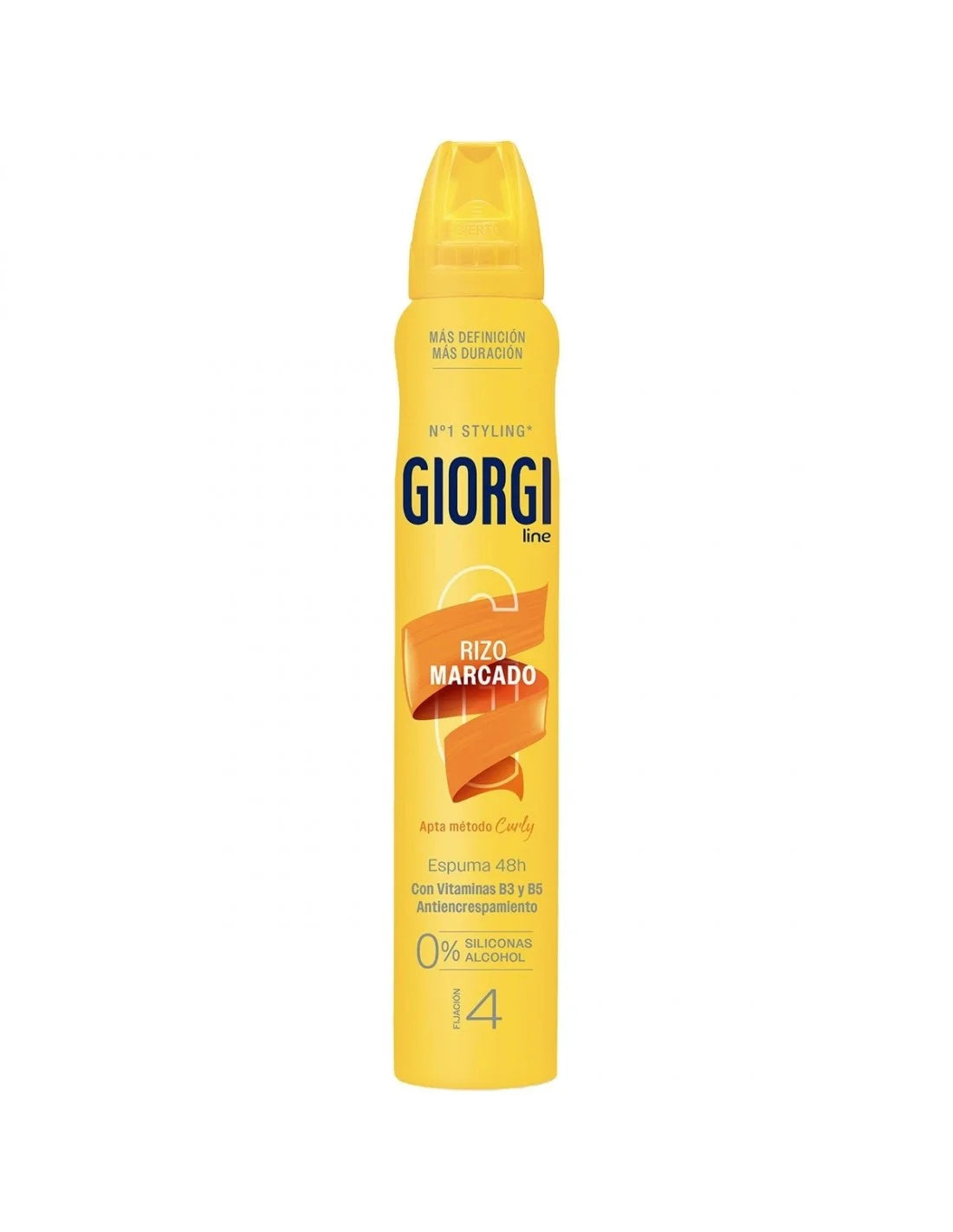 Giorgi Line Rizos Marcados mousse Fijadora Método Curly N4 250 ml