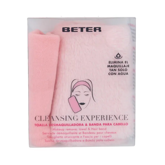Beter Cleansing Experience struccante Towel & Hair Band