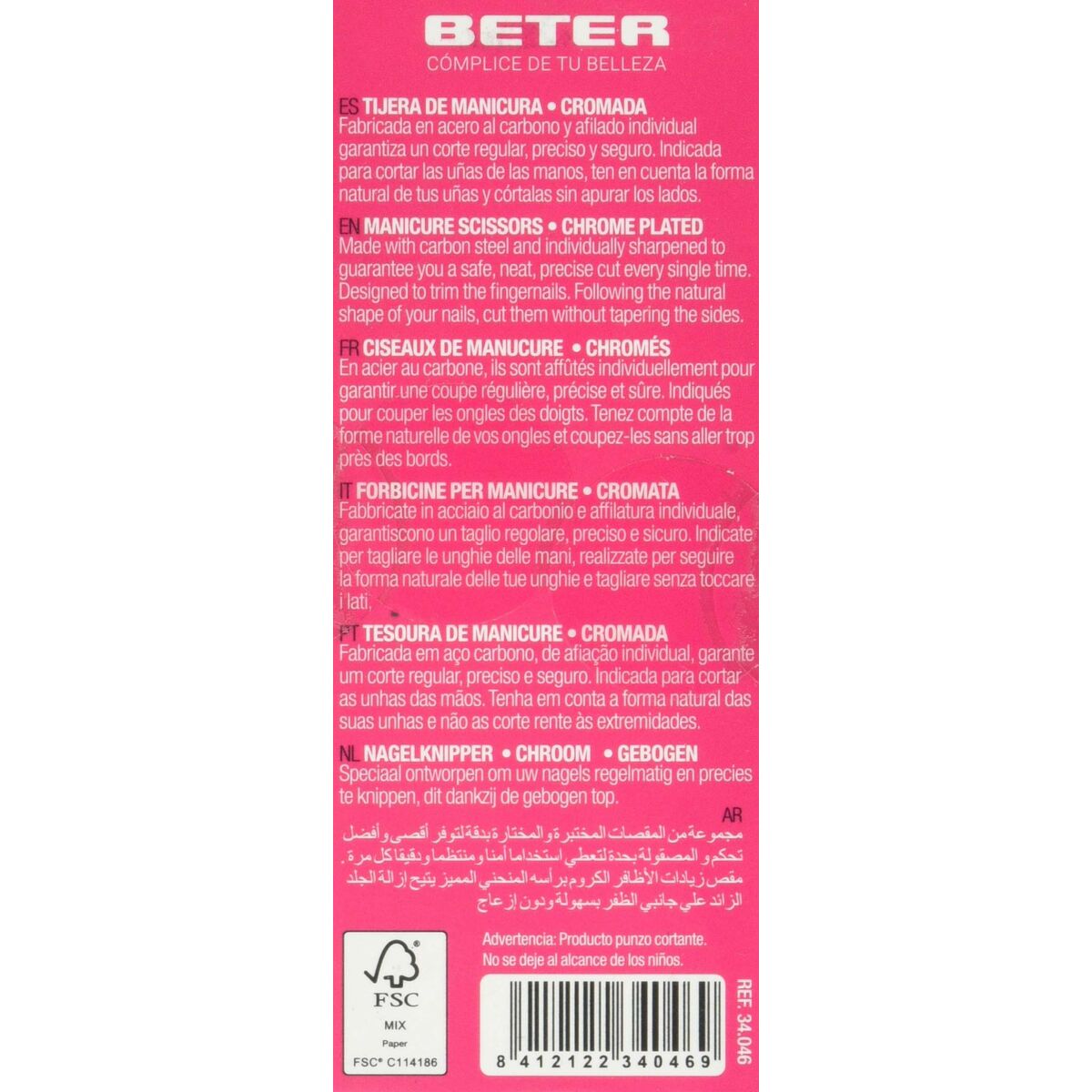 Nagelschere Beter Tijeras Curve-1