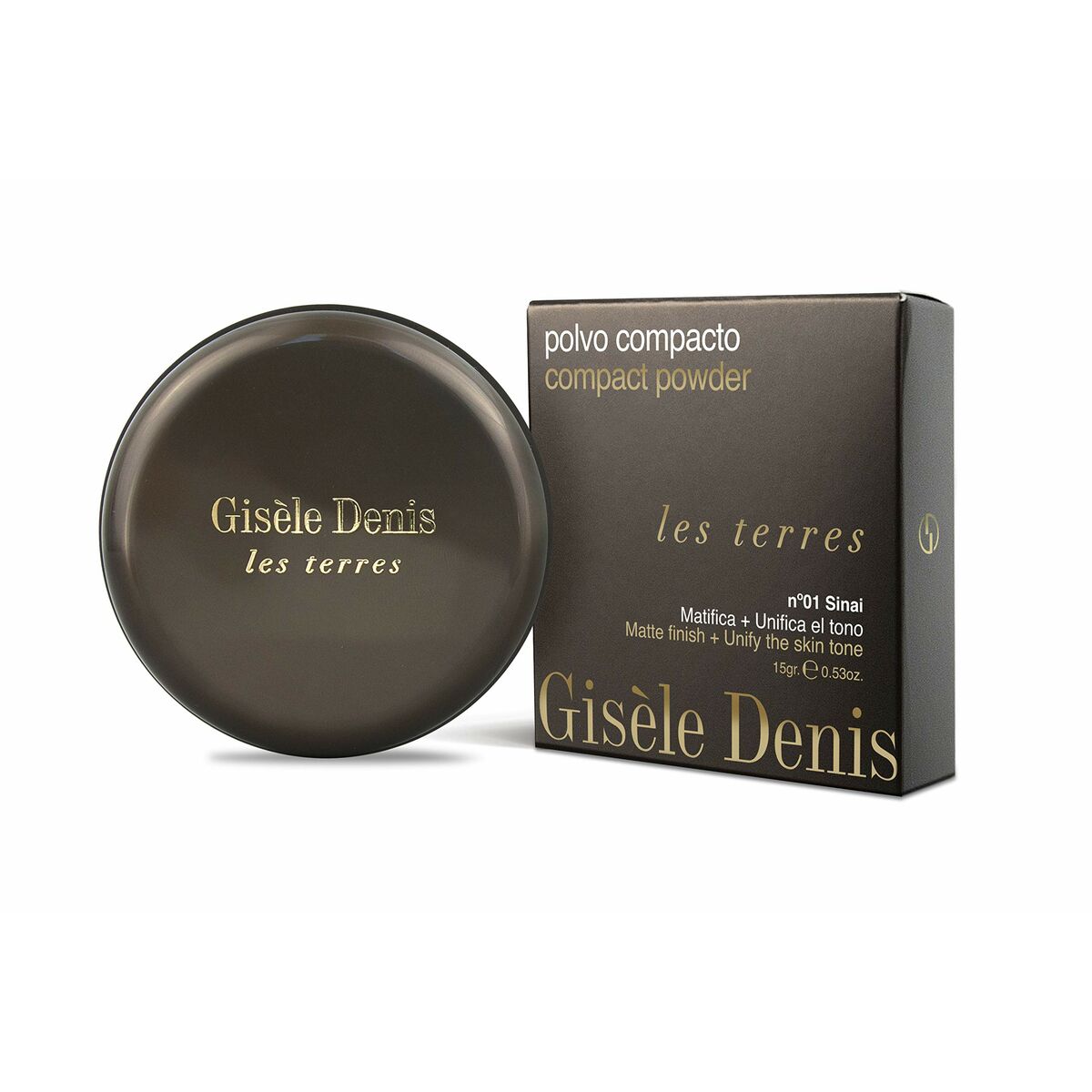 Compact Powders Gisèle Denis Les Terres Nº 01 Sinai 15 g-1