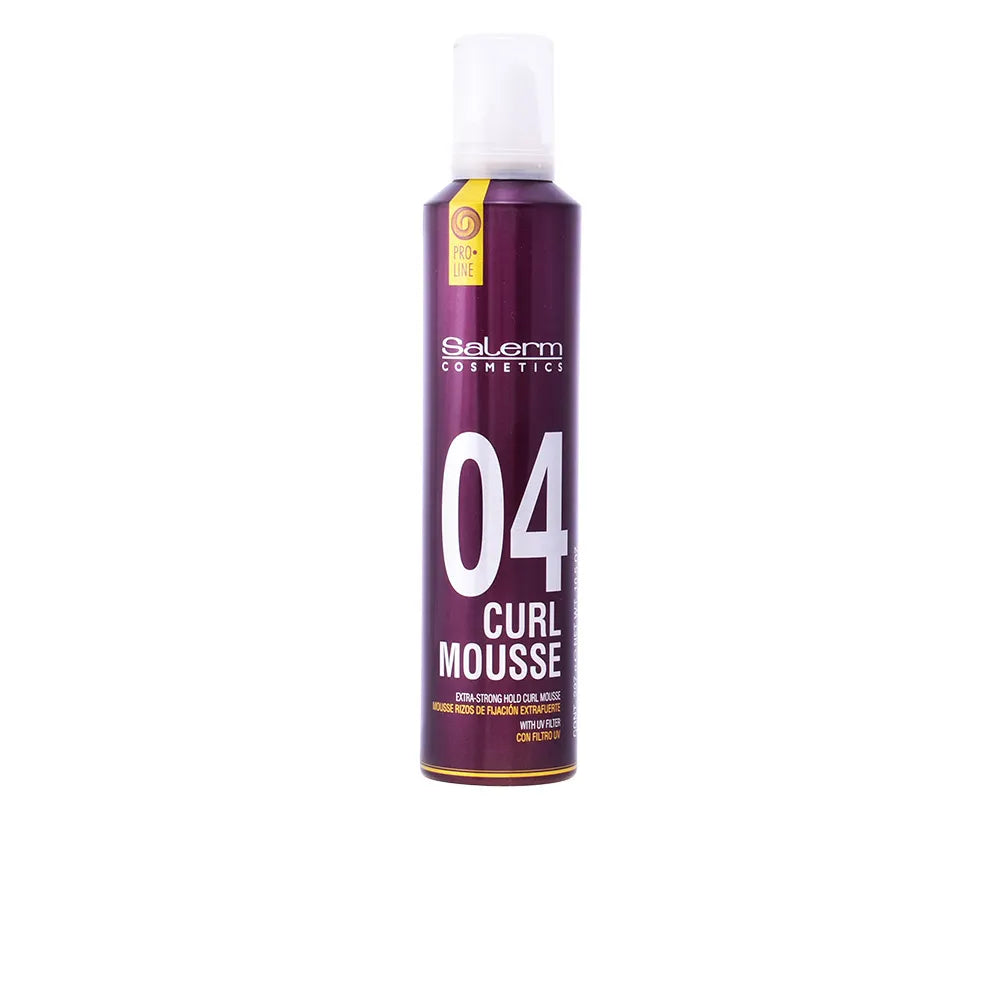 Salerm Cosmetics 04 Schiuma Per Riccioli Extra Strong 405 ml