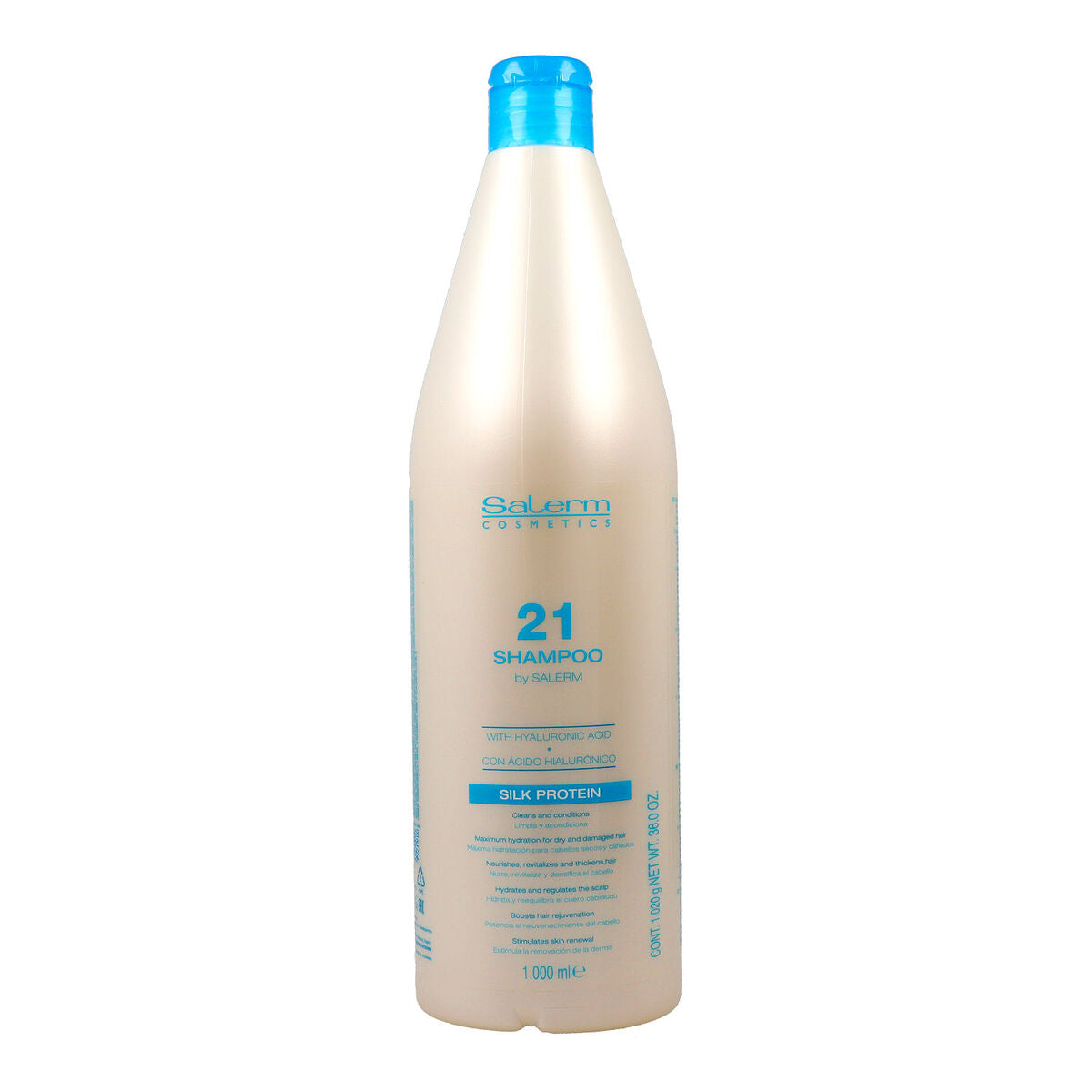Shampoo Salerm 21 Proteine della Seta 1 L-0