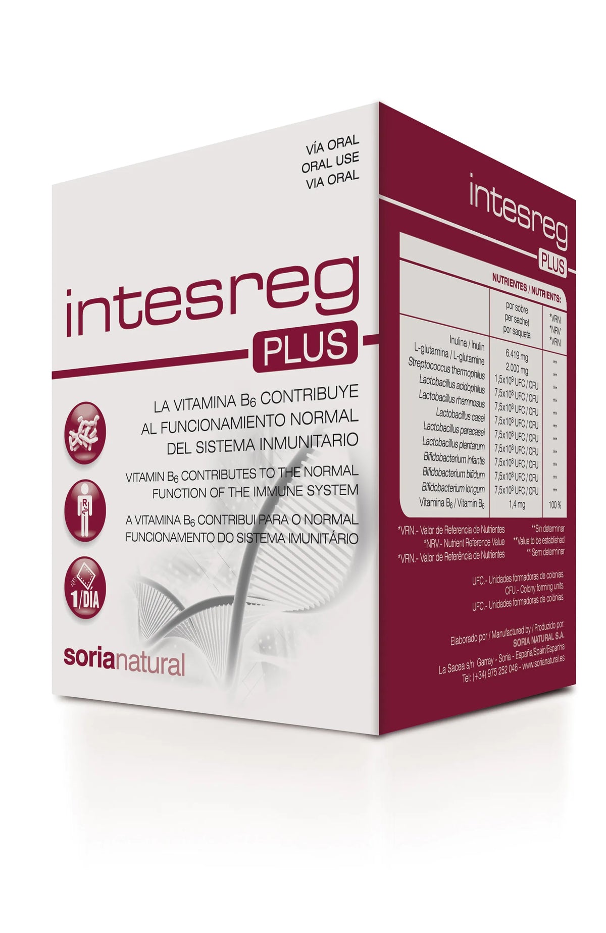 Soria Intesreg Plus 14 Sobres X 10 g