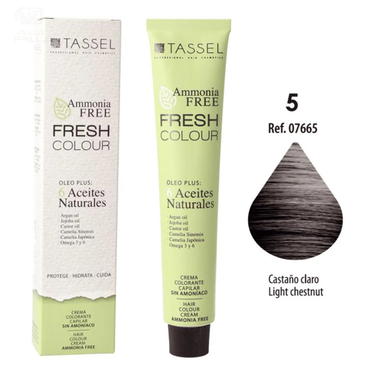 Eurostil Fresh Colour crema Colorante senza ammoniaca Castaño Claro 1 pz