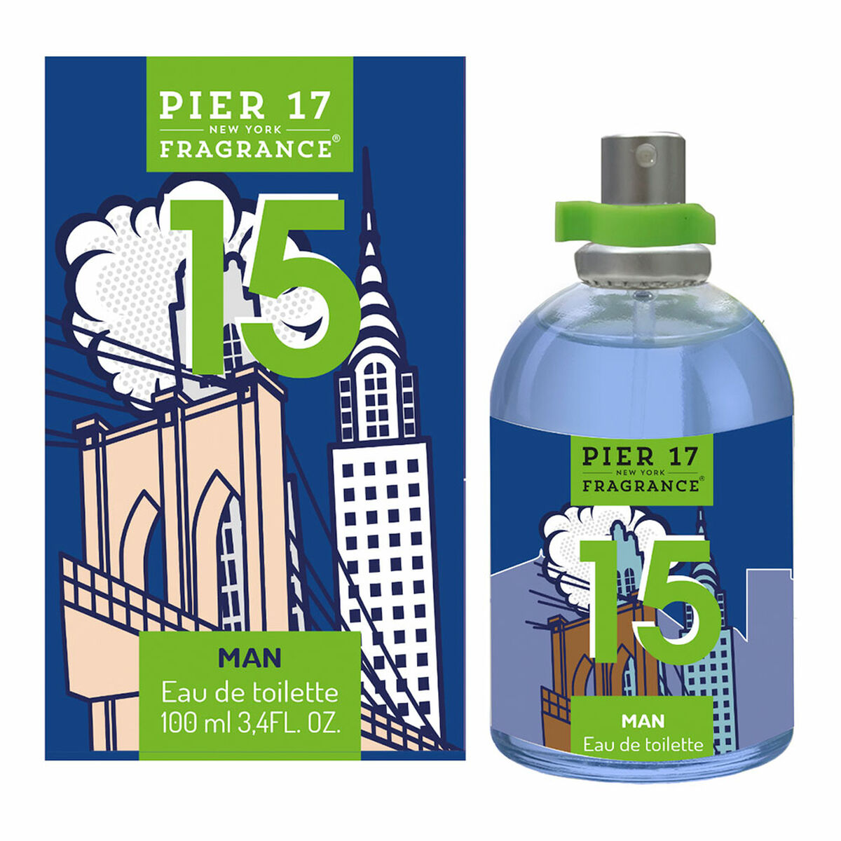 Men's Perfume Pier 17 New York EDT 100 ml 15-0
