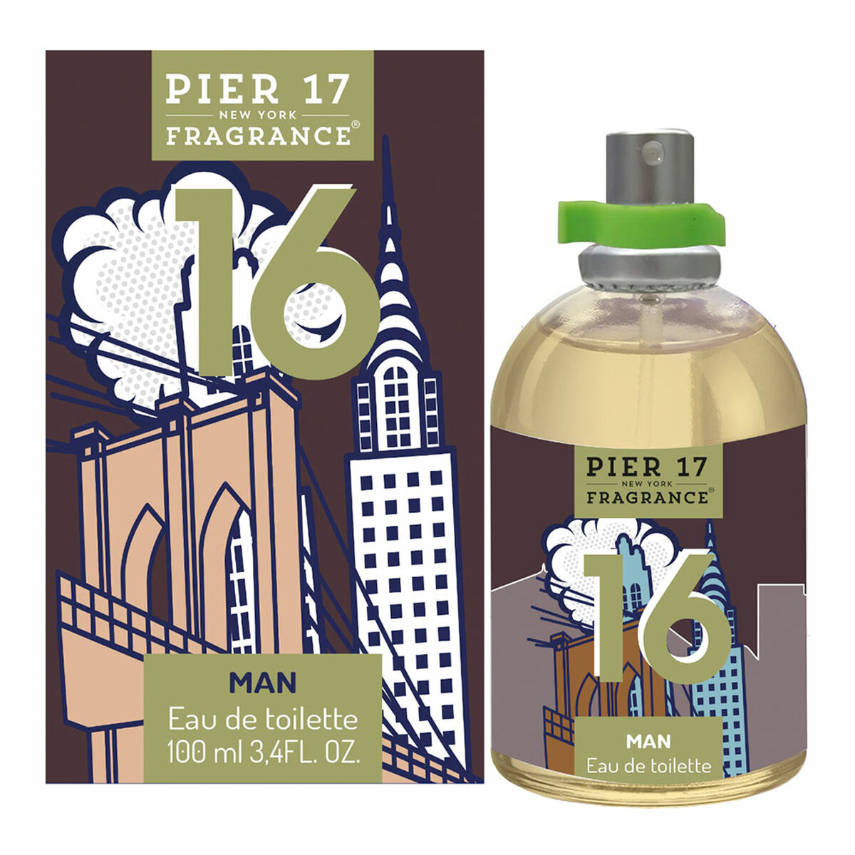 Men's Perfume Pier 17 New York EDT 100 ml 16-0