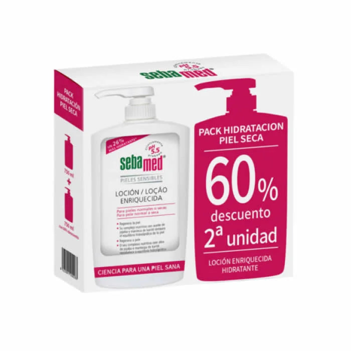 Sebamed Enriched lozione for Normal or Dry Skin 2x750 ml