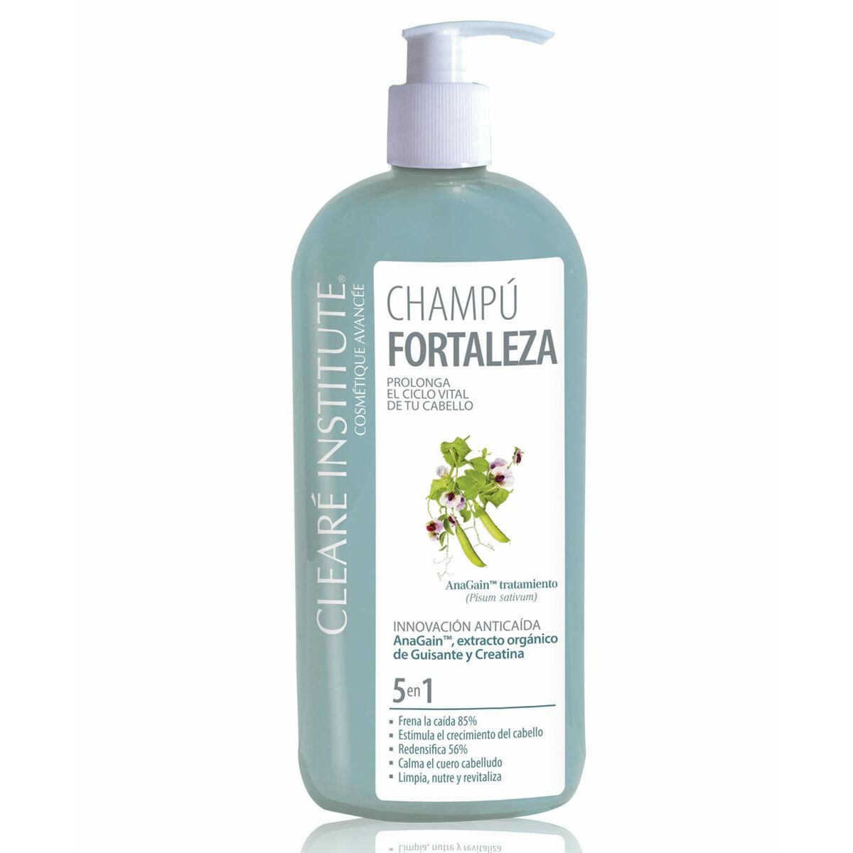 Shampoo Anticaduta Clearé Institute Fortaleza Anticaída 400 ml-0