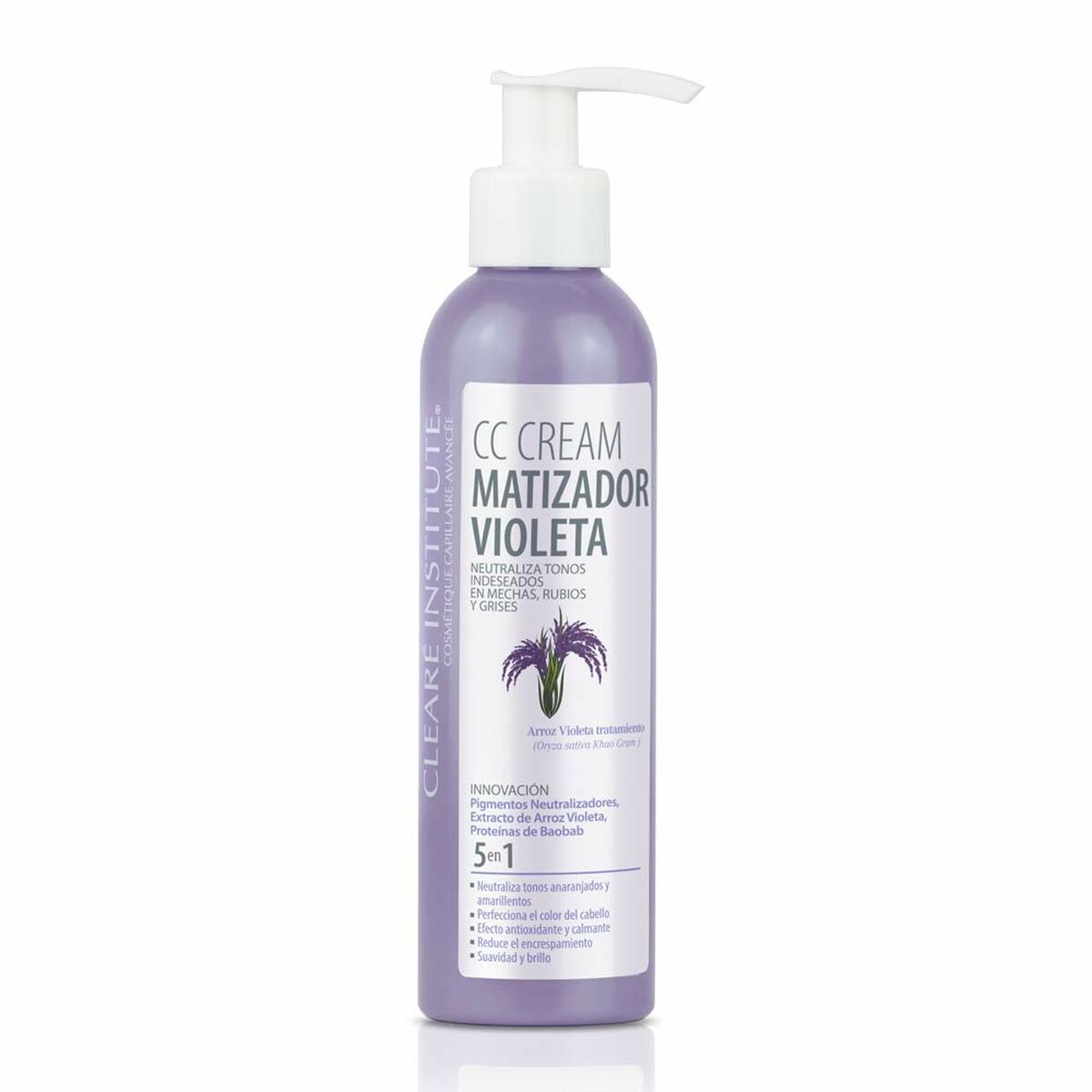 Farbbasis Clearé Institute Matizador Cc Blondes Haar CC-Haarcreme 200 ml-0