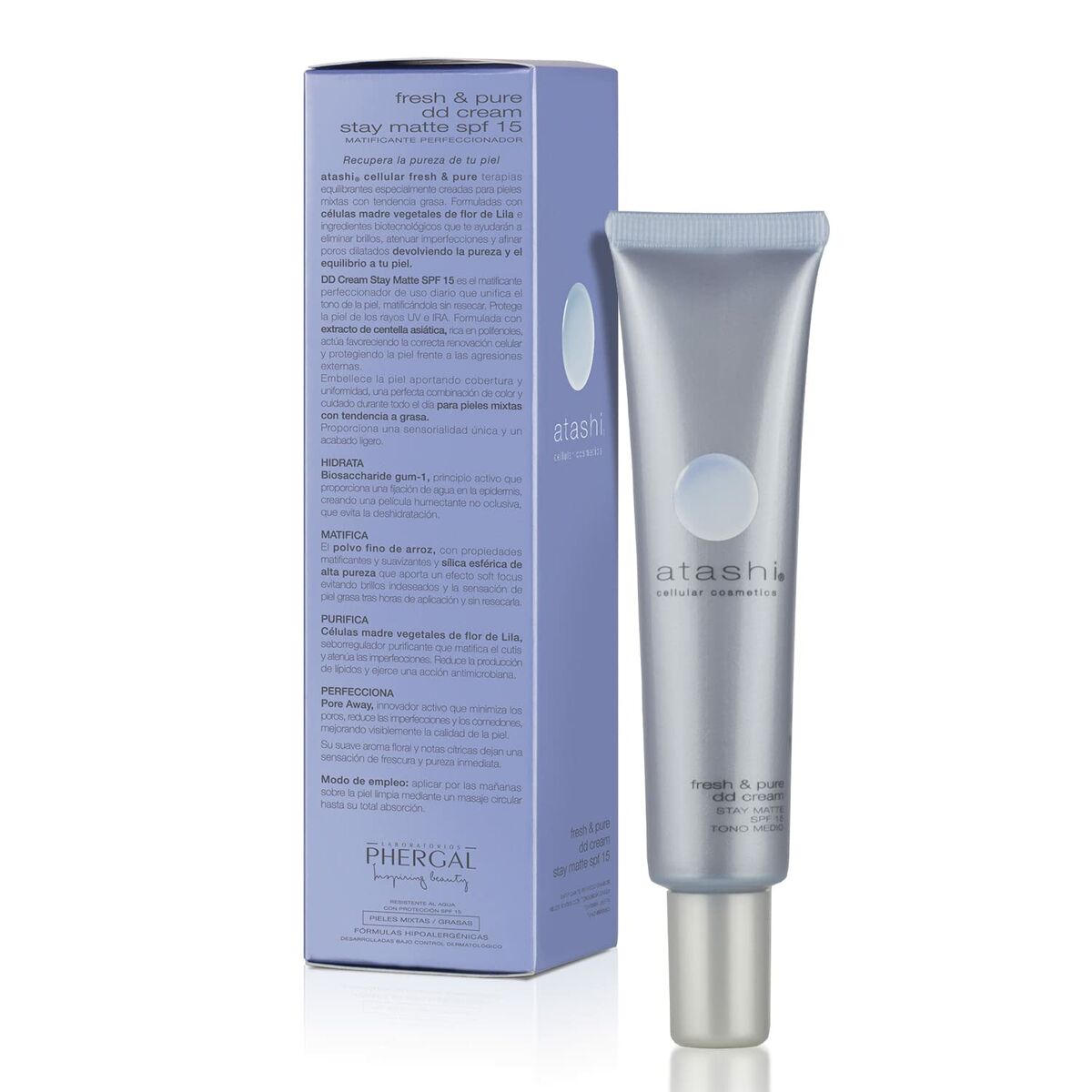 Gesichtscreme Atashi Fresh Pure Dd 40 ml-0