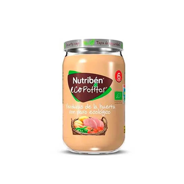 Nutriben Ecopotitos Vegetale e Tacchino 235 g