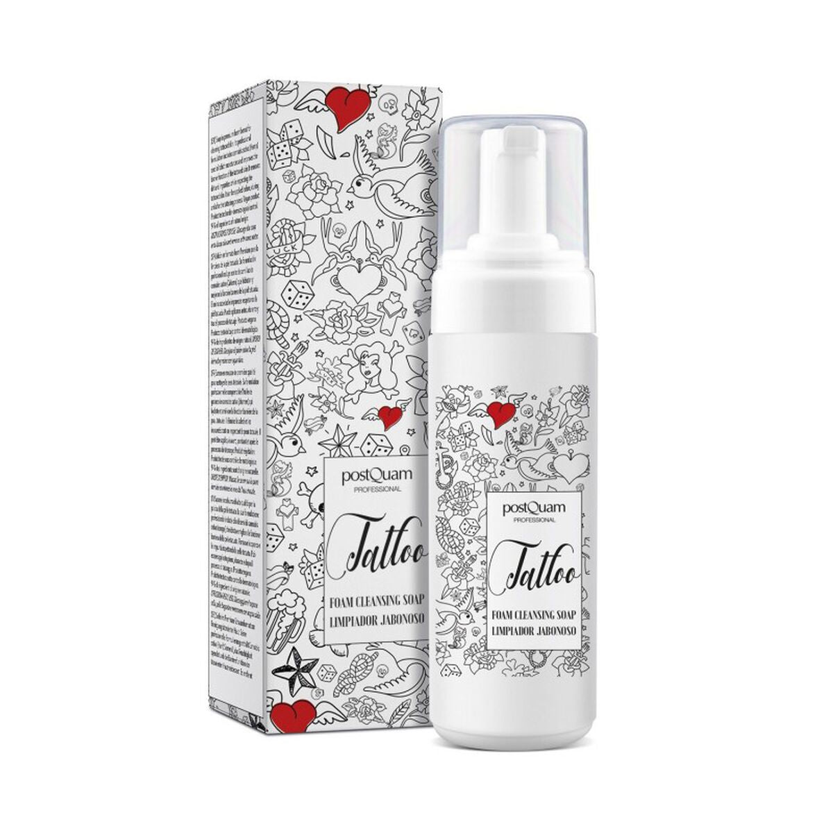 Gel Detergente Viso Postquam Tattoo-0