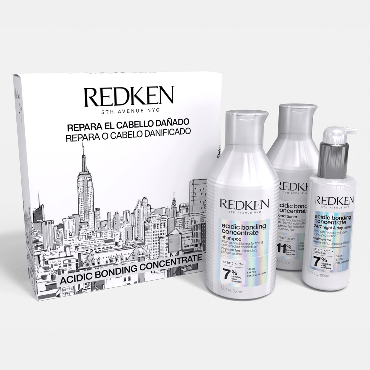 Redken Acidic Bonding Concentrate cofanetto 3 pz