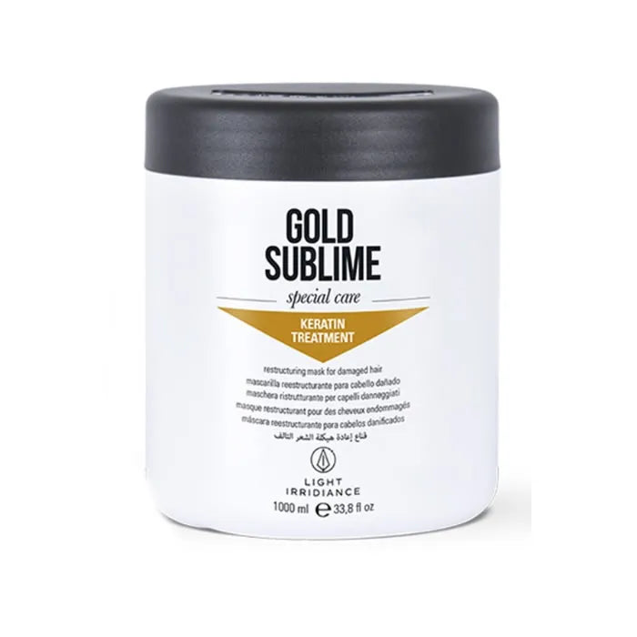 Light Irridiance Gold Sublime Keratin Treatment maschera 1000 ml