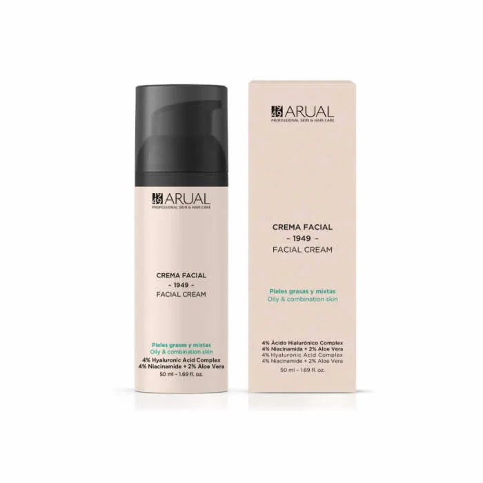 Arual crema viso crema Oily And Combination Skin 50 ml