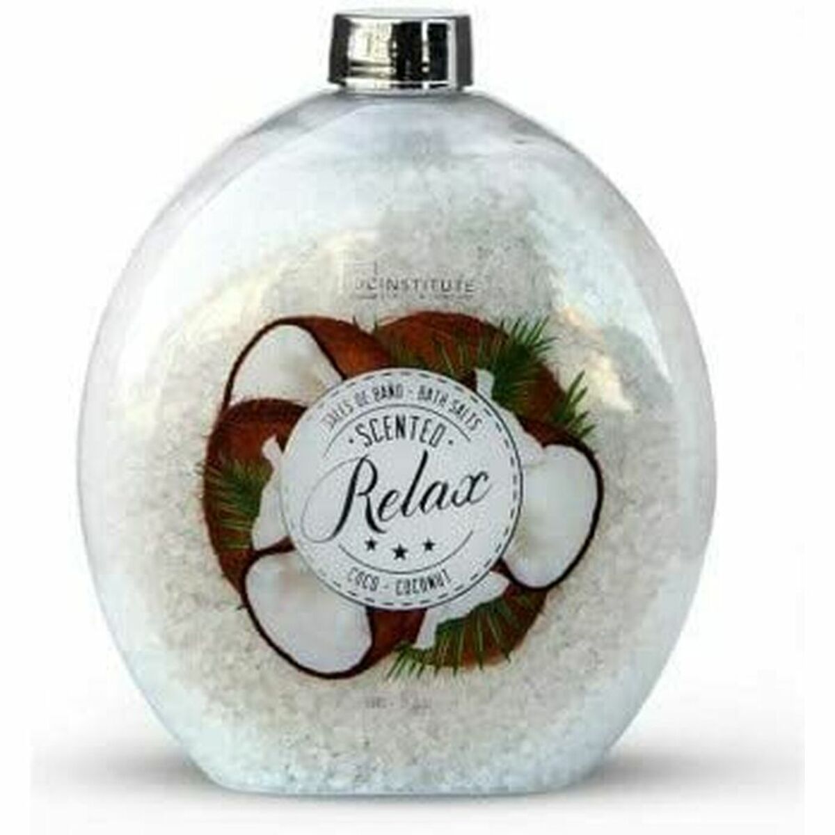 Sels de bain IDC Institute Relax 900 g Noix de Coco-0