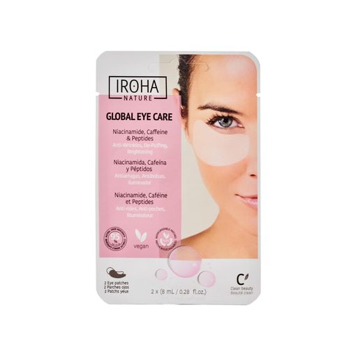 Iroha Nature Global Eye Care Niacinamide, Caffeine e Peptides 2 pz