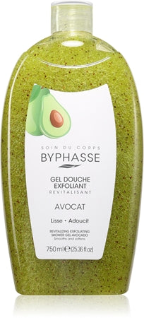 Byphasse gel De Ducha esfoliante Aguacate 750 ml
