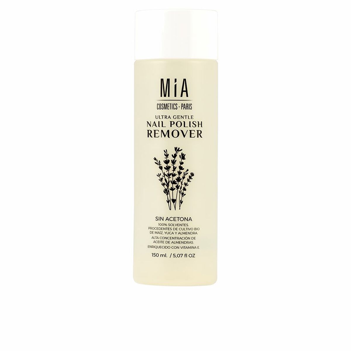 Nagellackentferner Ultra Sanfter Nagellackentferner Mia Cosmetics Paris-1
