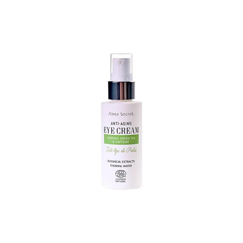 Alma Secret crema occhi Antiedad Con Aguacate, Té Verde e Cafeína Botanica