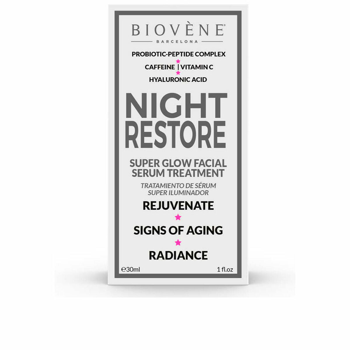 Siero viso Biovène Night Restore 30 ml-0