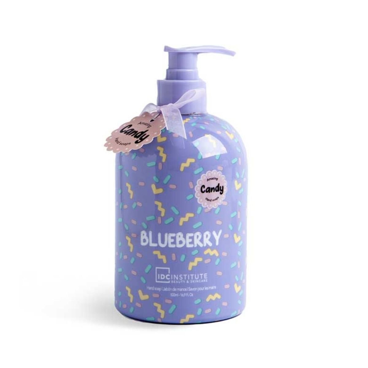 Desinfektionsmittel Handgel IDC Institute Candy Blueberry 500 ml Waldfrüchte-0