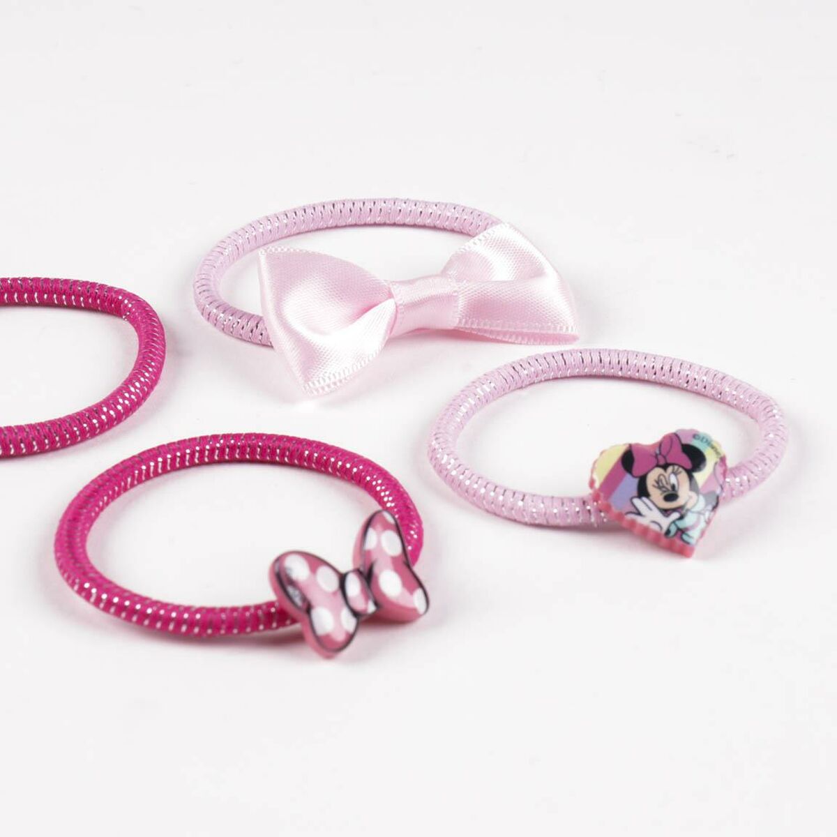 Elastici per capelli Minnie Mouse 6 pezzi-1