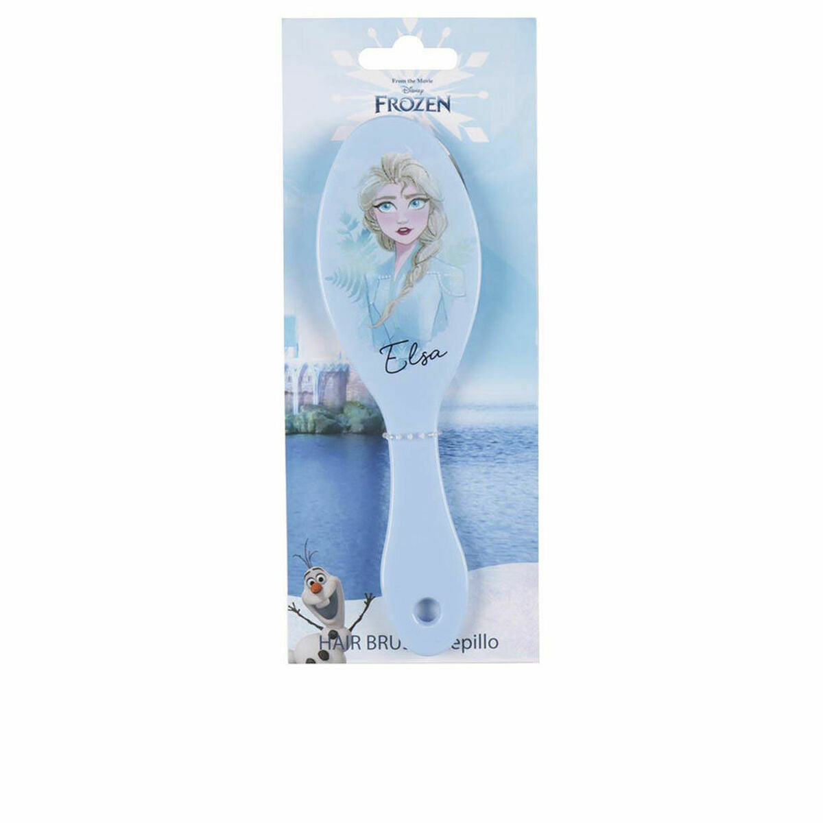 Cepillo Desenredante Princesas Disney Lila 8 x 21 x 2,5 cm Frozen-0
