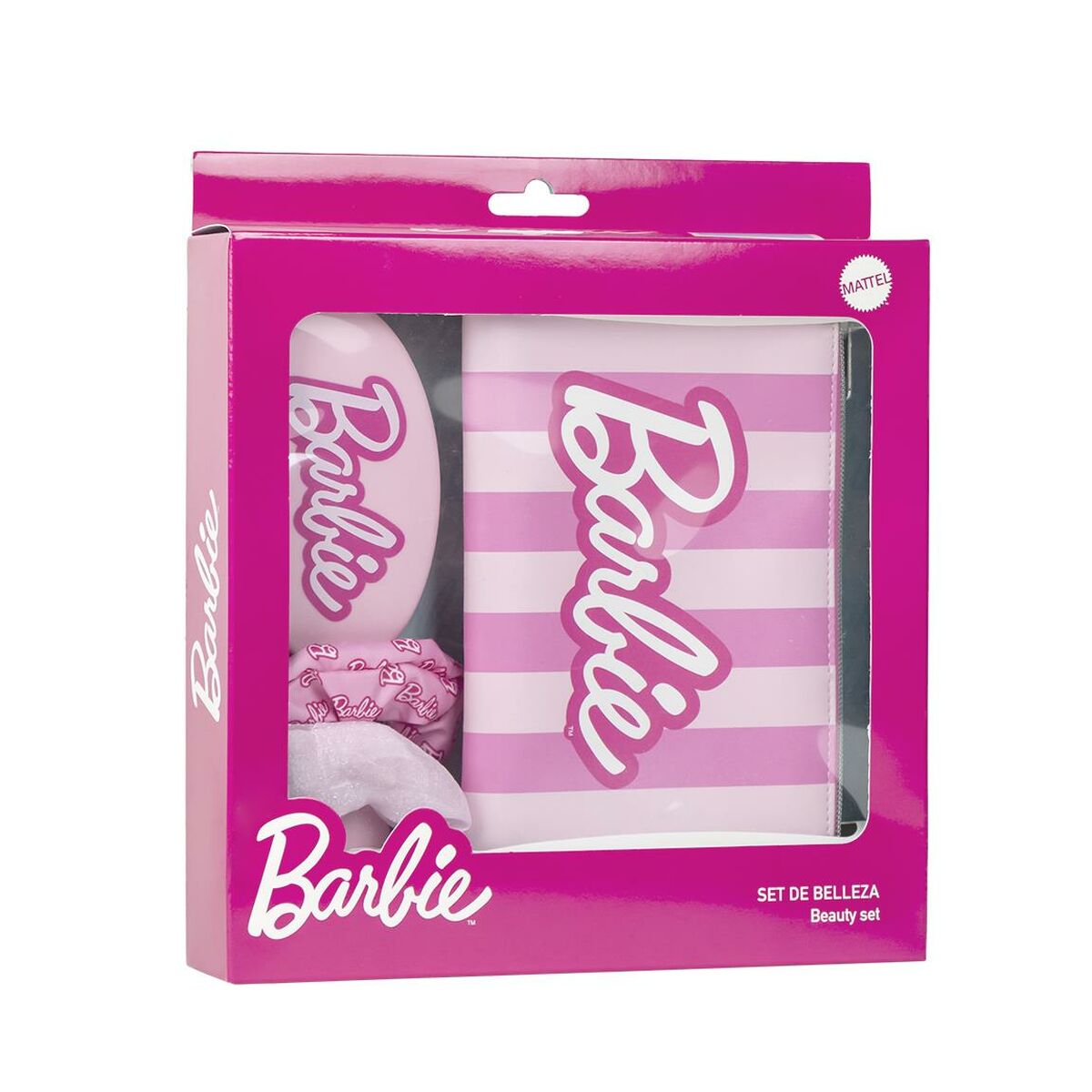 Beauty Kit Barbie Hellrosa Multi-Komposition 4 Teile-0