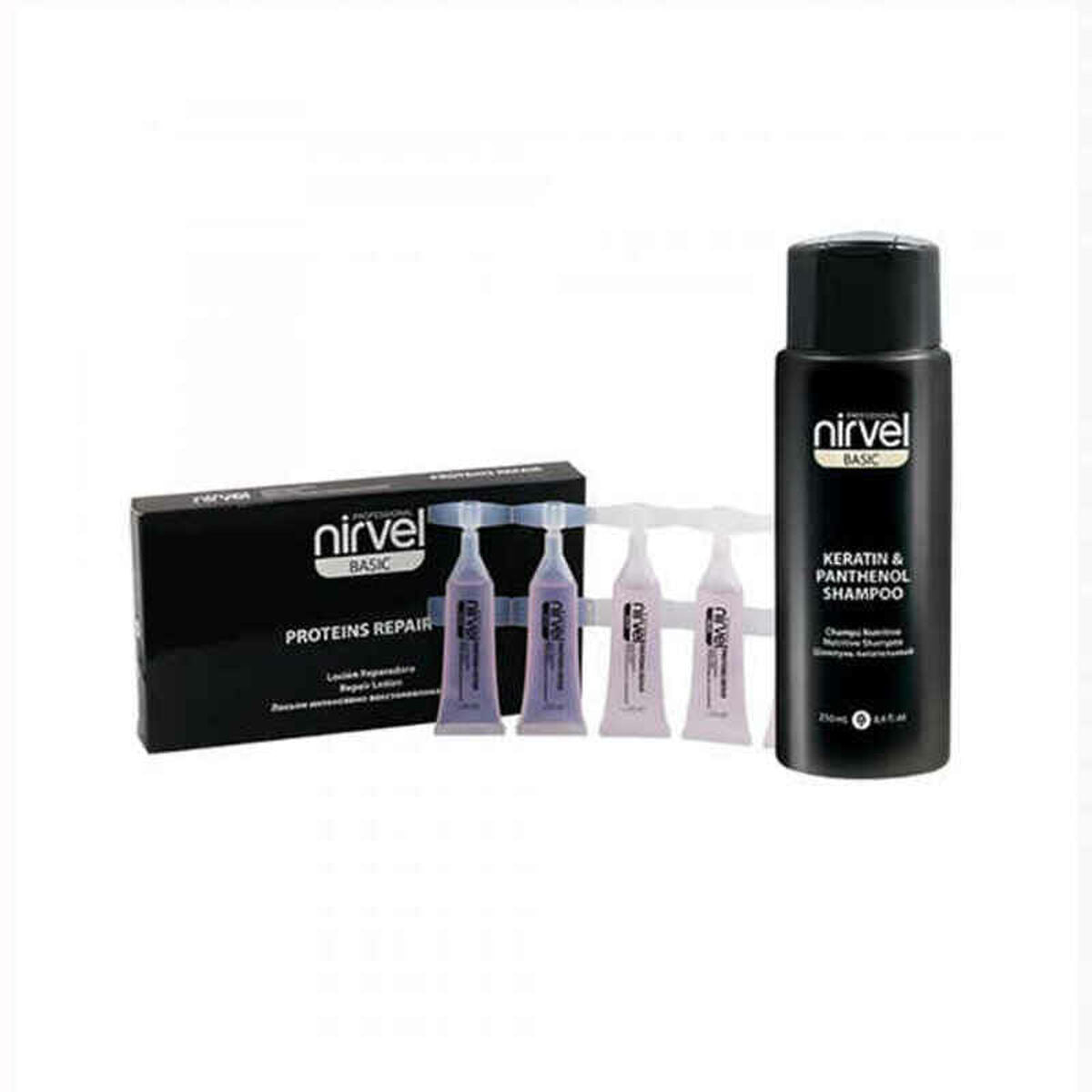 Trattamento Nirvel Pack Cheratina e Pantenolo (250 ml)-0