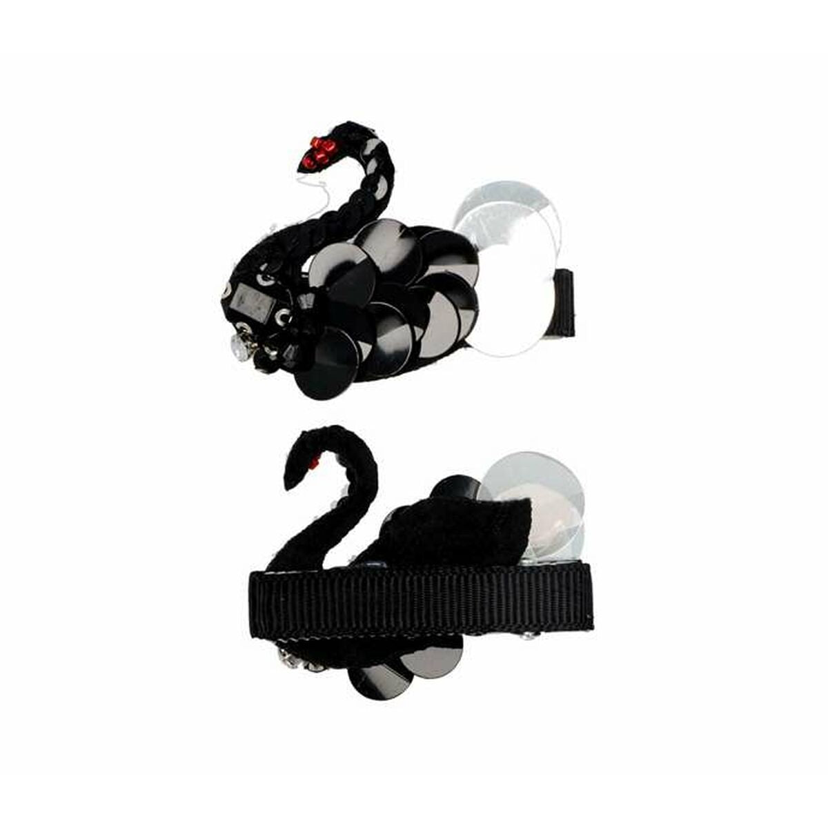 Hair Clips Inca 2 Units Swan-1