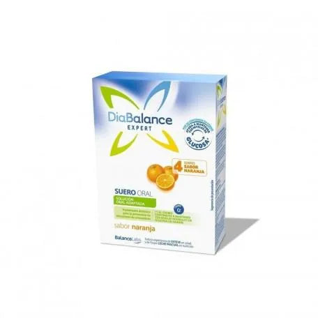 Diabalance siero Oral Naranja 4 Sobres Diabalance