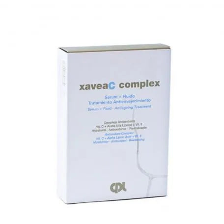 Xavea C Complex trattamento Antienvejecimiento siero 15 ml Fluido 30 ml Asacpharma