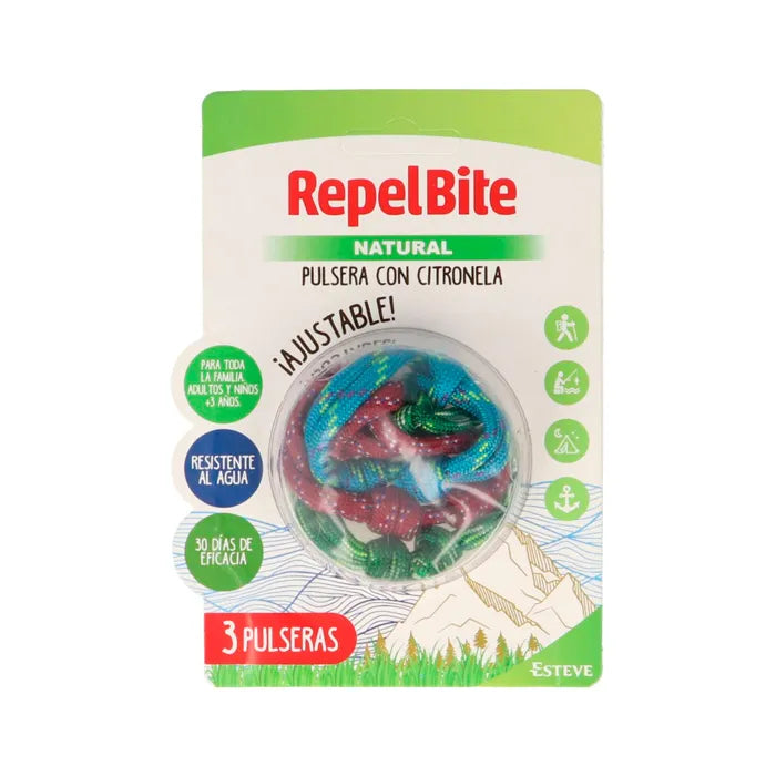 Repel Bite Braccialetto antizanzare Repel Bite Natura Kids