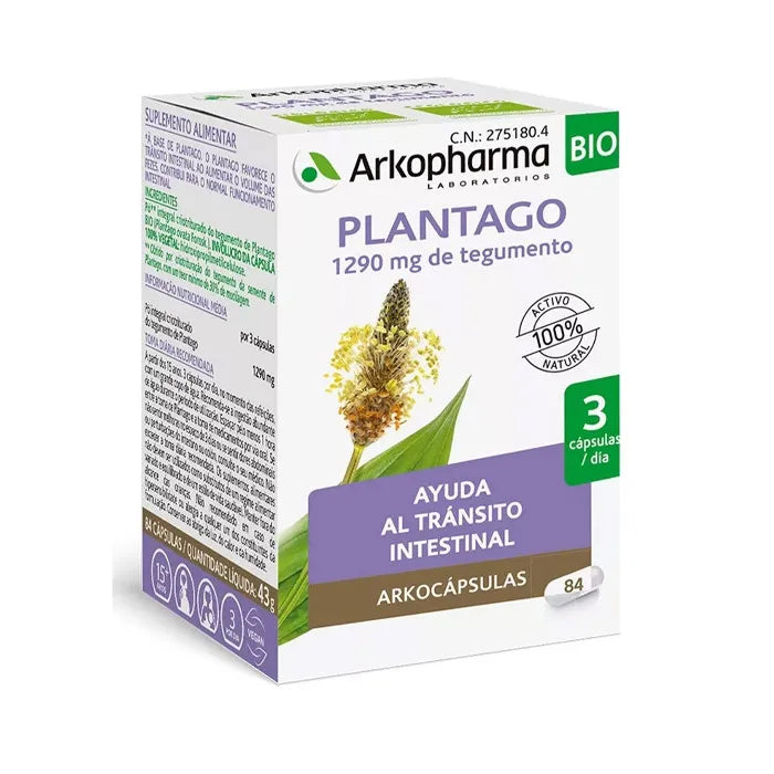 Arkopharma Arkocapsulas Plantago 84 capsule