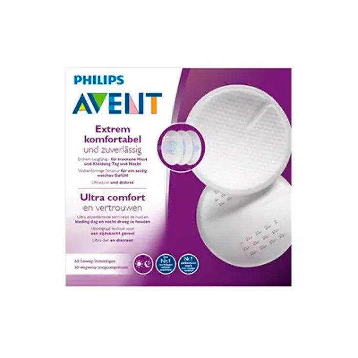Avent Absorbent Pads 60 pz