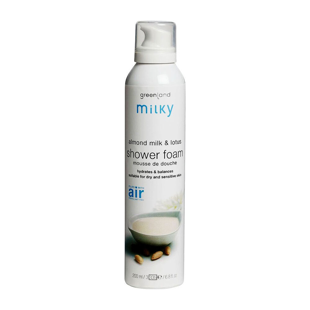 Körperlotion Greenland Shower Mousse Mandelmilch (200 ml)-0