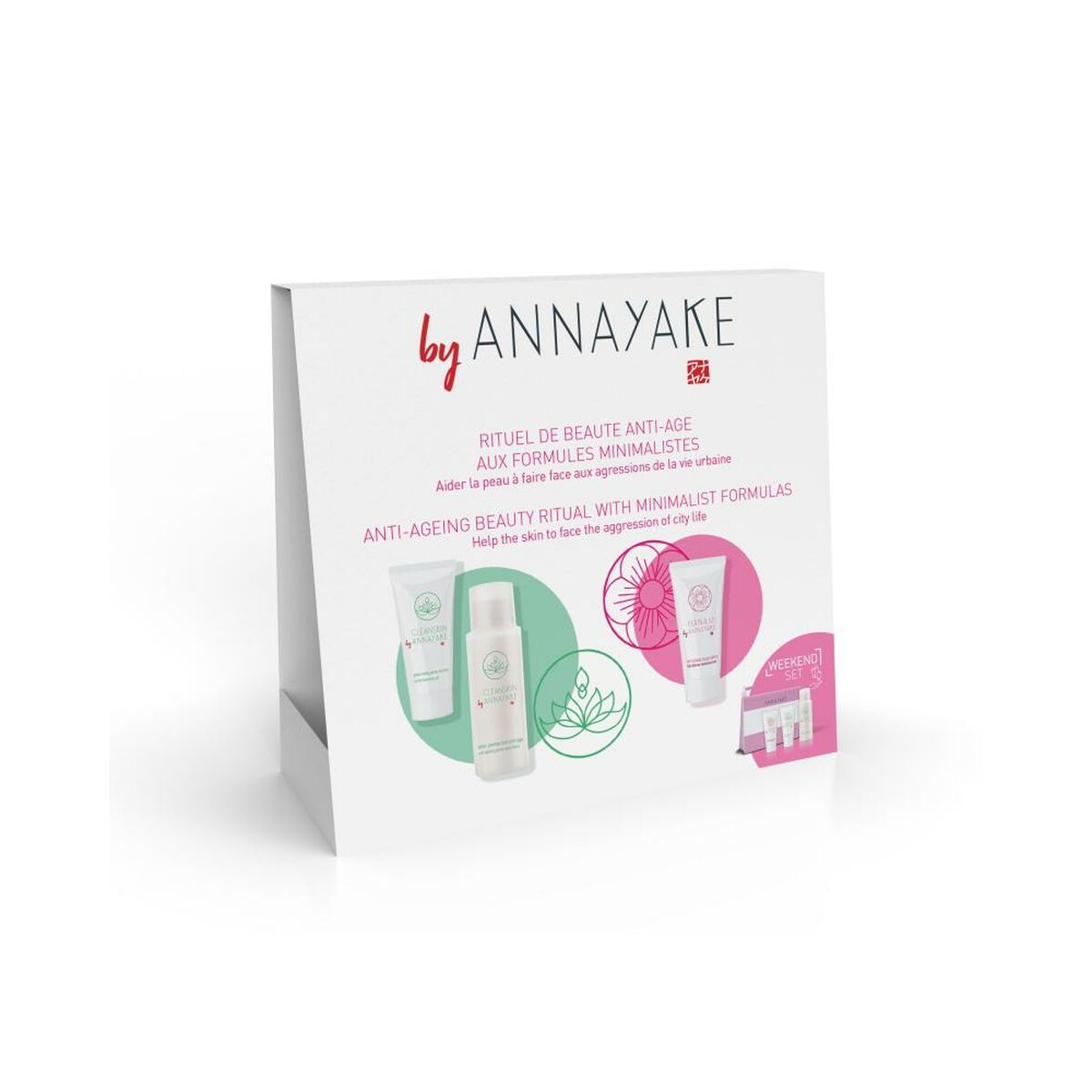 Set cosmetici unisex Annayake Hanami 3 pezzi-1