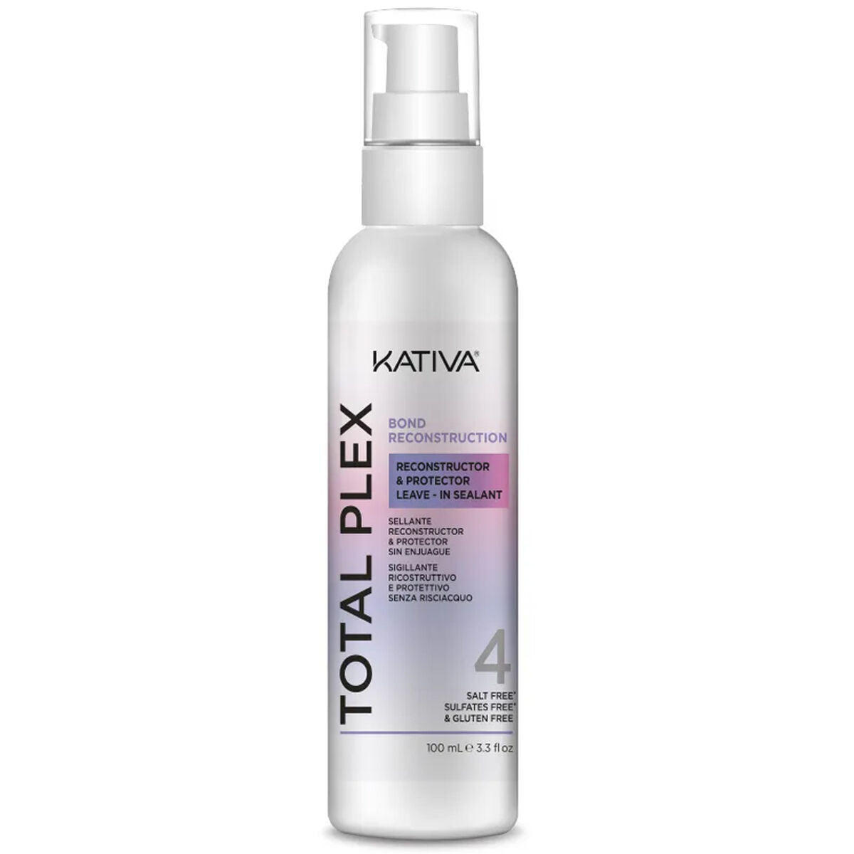 Traitement de reconstruction capillaire Kativa Total Plex Nº4 100 ml-0