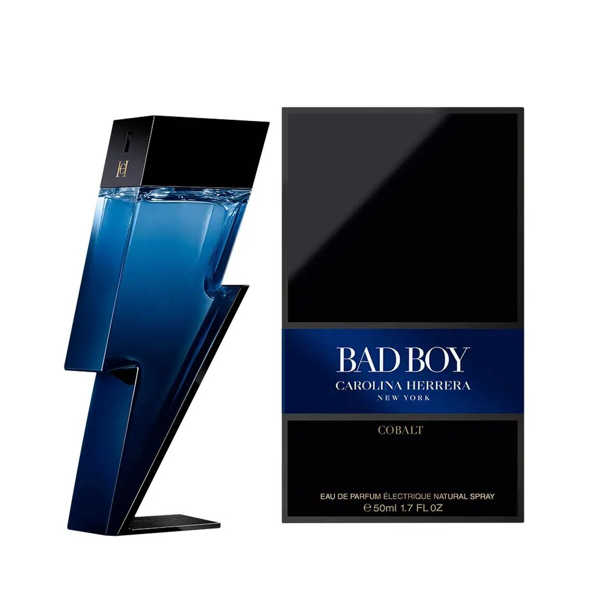 Profumo Uomo Carolina Herrera Bad Boy Cobalt EDP 50 ml-0