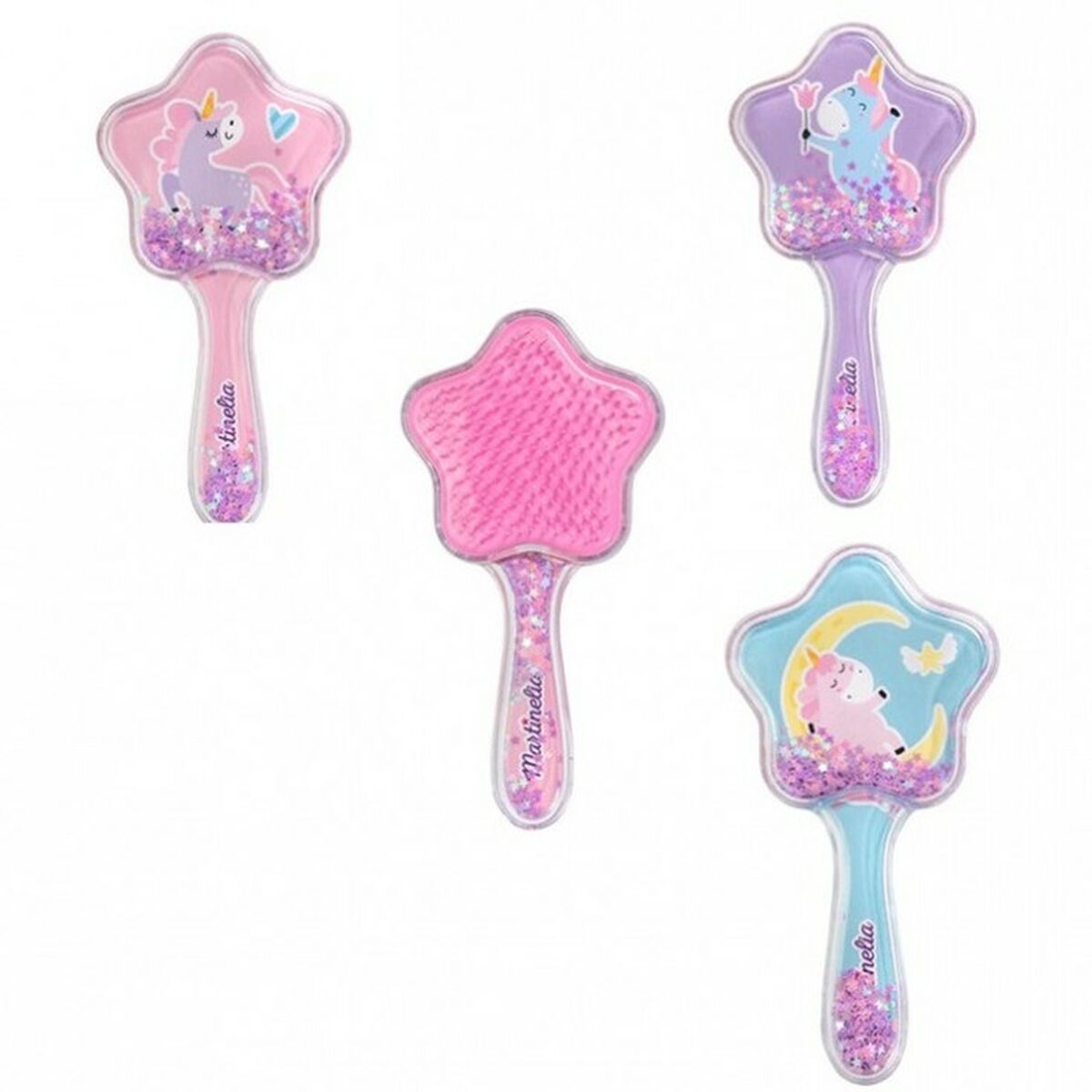 Entwirrende Haarbürste Martinelia Unicorn-0