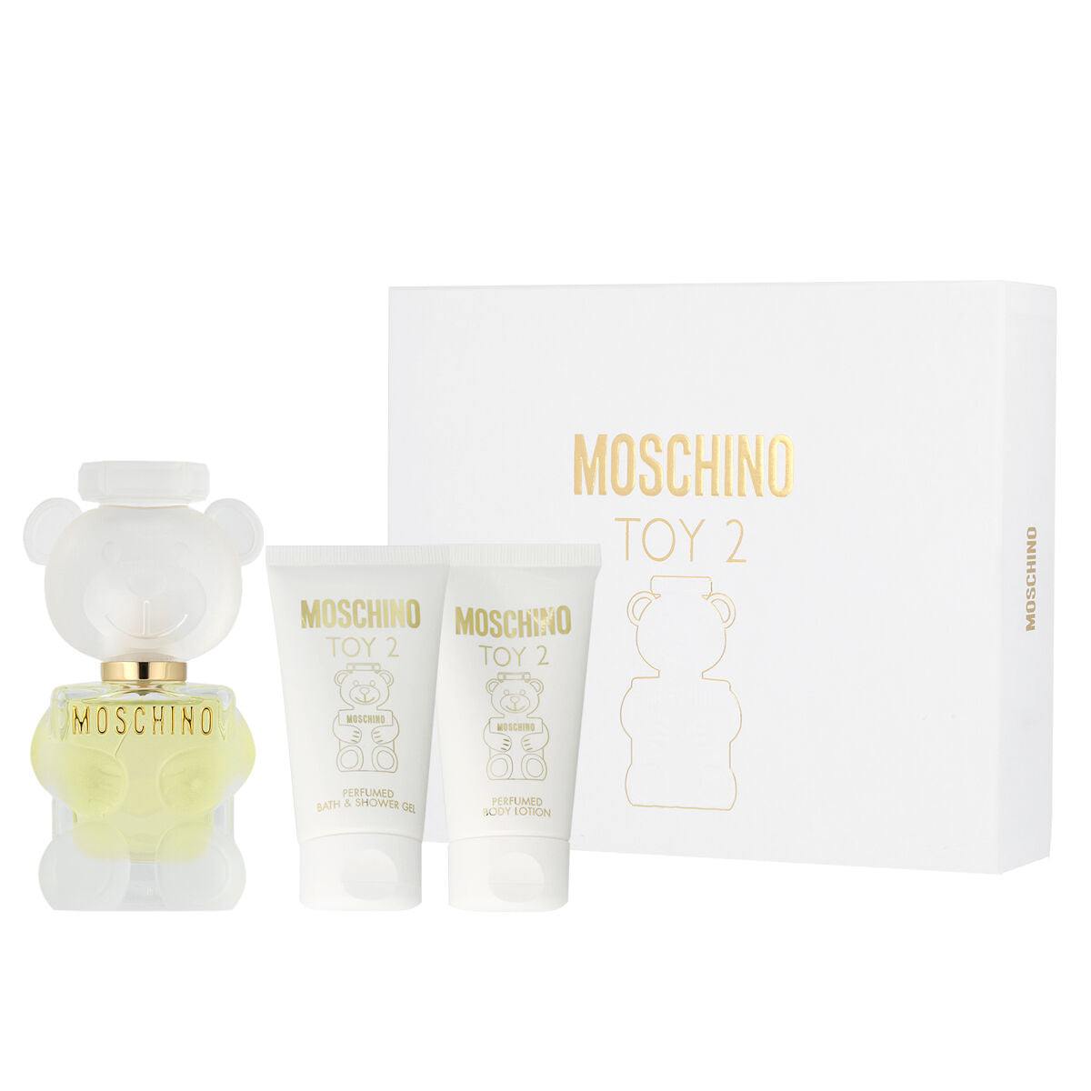 Set Profumo Uomo Moschino Toy 2 EDP 3 Pezzi-0