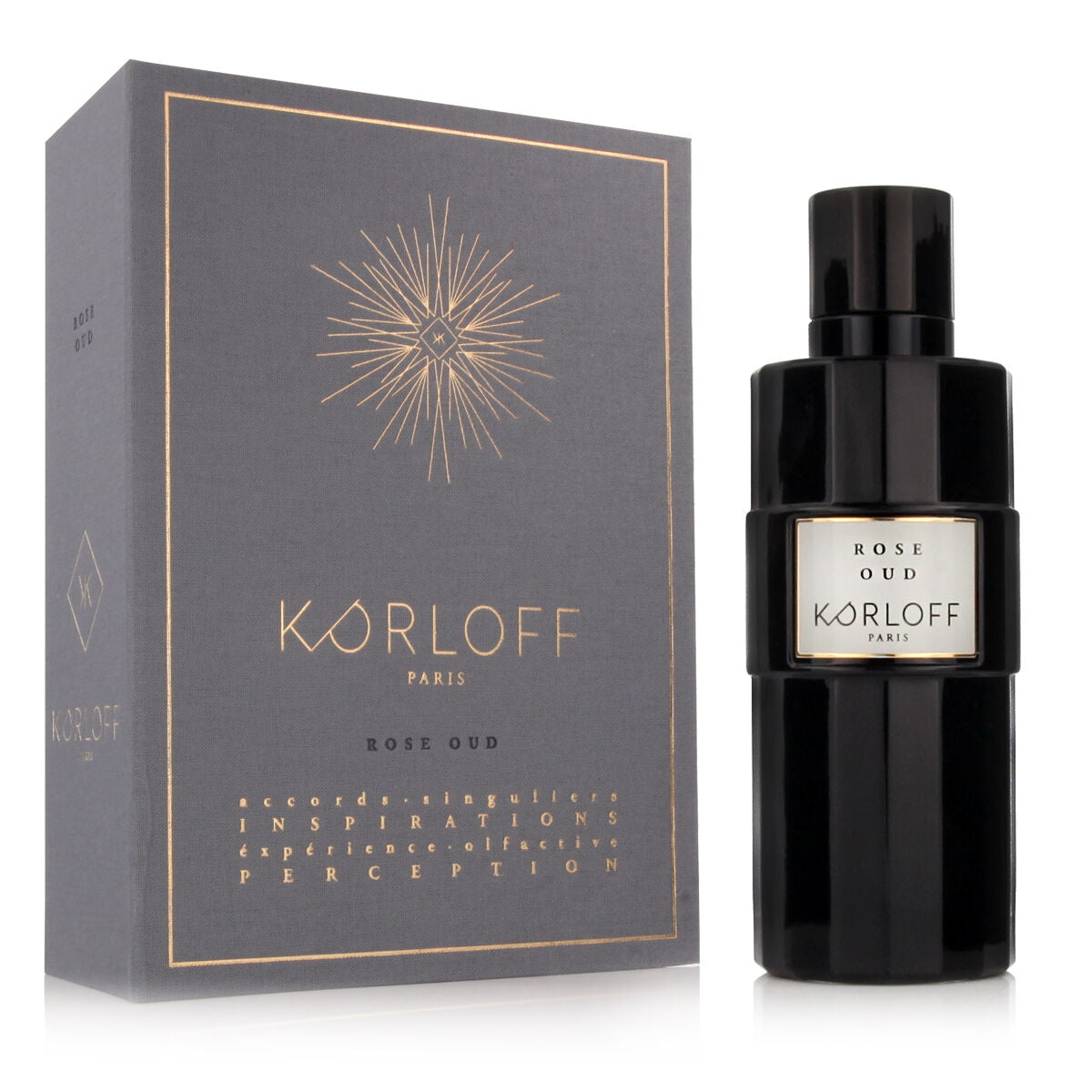 Perfume unisex Korloff EDP Rose Oud 100 ml-0