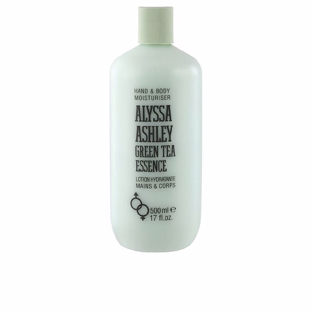 Alyssa Ashley GREEN TEA ESSENCE hand & Corpo moisturiser 500 ml - Cosmova