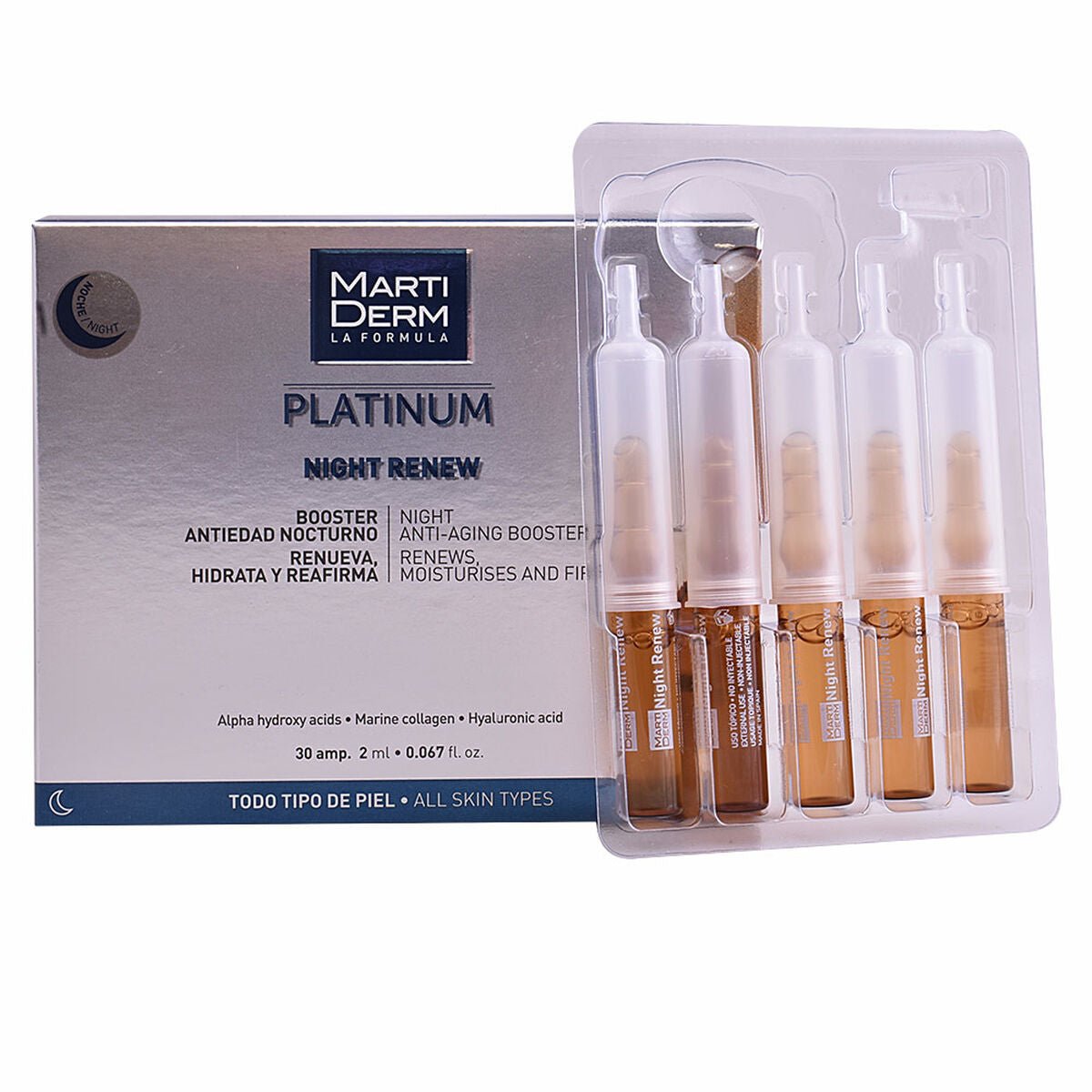 Fiale Martiderm Platinum Night Renew-1