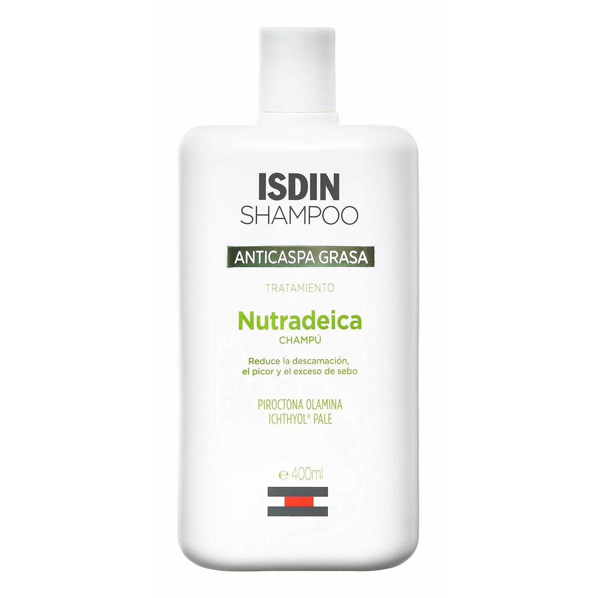 Champú Antigrasa Isdin Nutradeica Anticaspa 400 ml-0