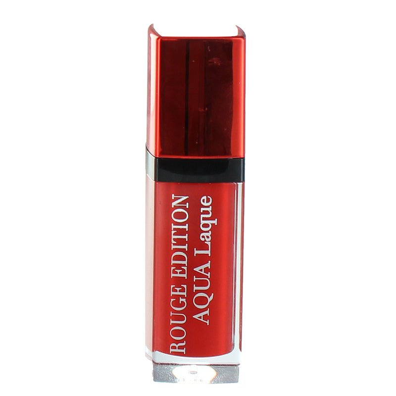 Bourjois, Rouge Edition Aqua Laque, Rossetto liquido, 06, Mi sento Reddy, 7.7 ml - Cosmova