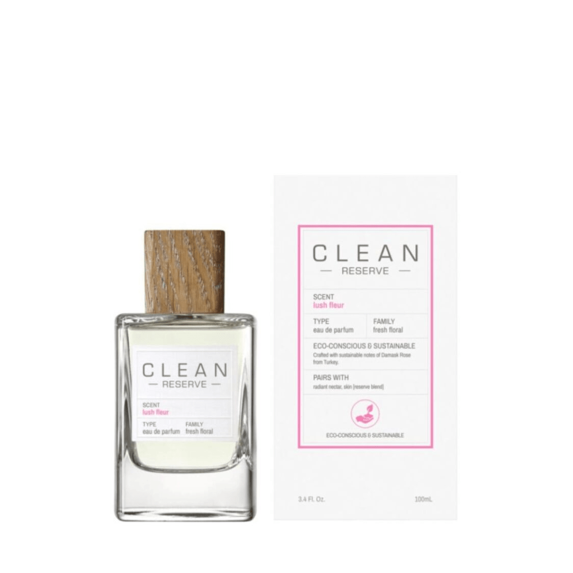 Clean, Reserve - Lush Fleur, Eau de Parfum, Per le donne, 100 ml - Cosmova