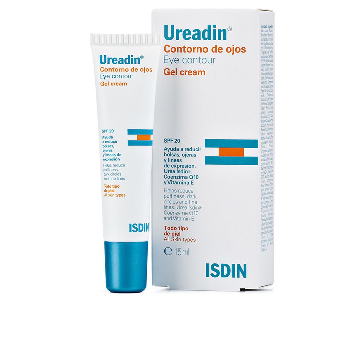Crème pour le contour des yeux Isdin Ureadin Spf 20 Anti-poches oculaires 15 ml (15 ml)-0